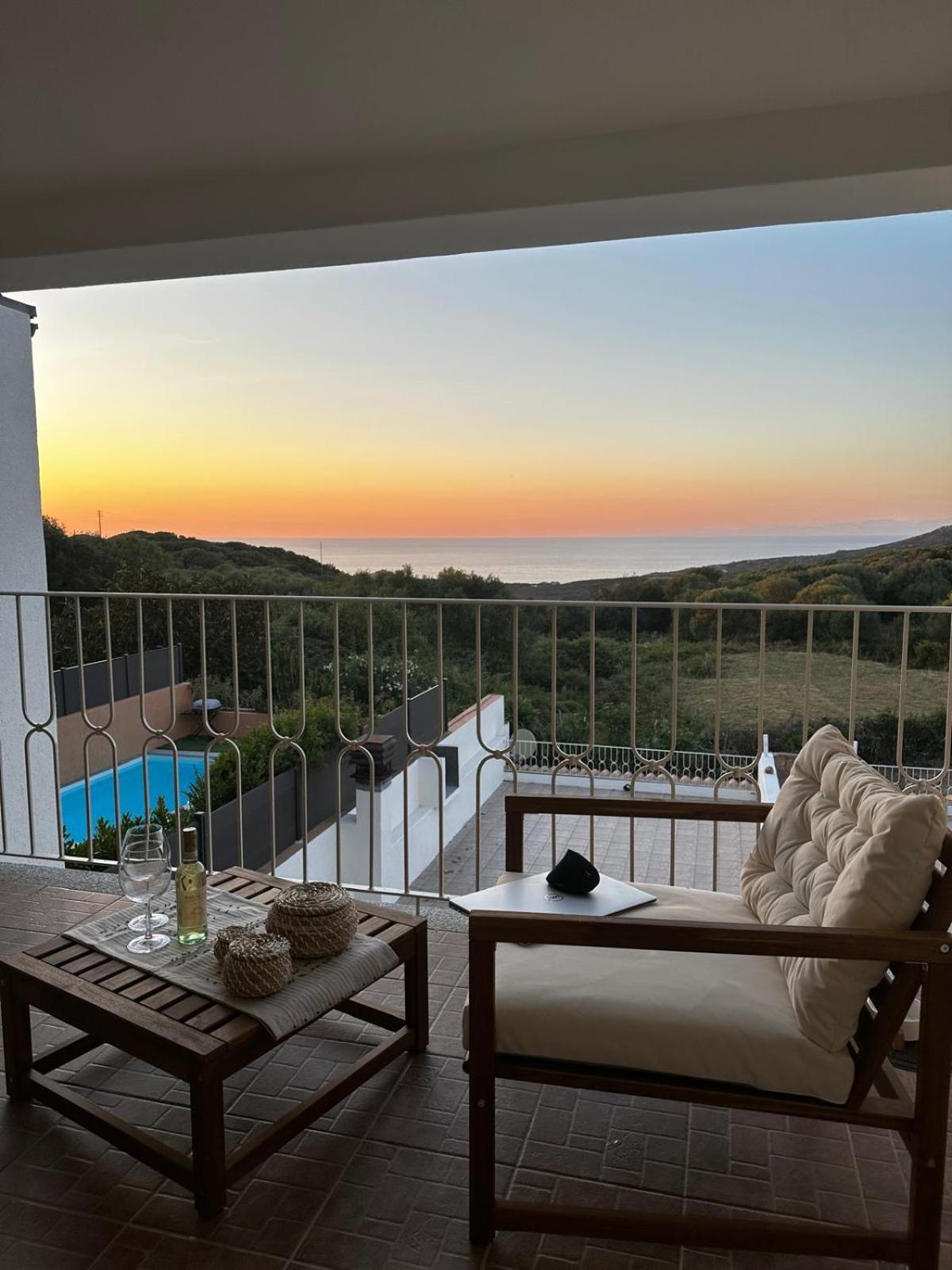Costa Rossa View Sunset Villa Cascabraga Ngoại thất bức ảnh